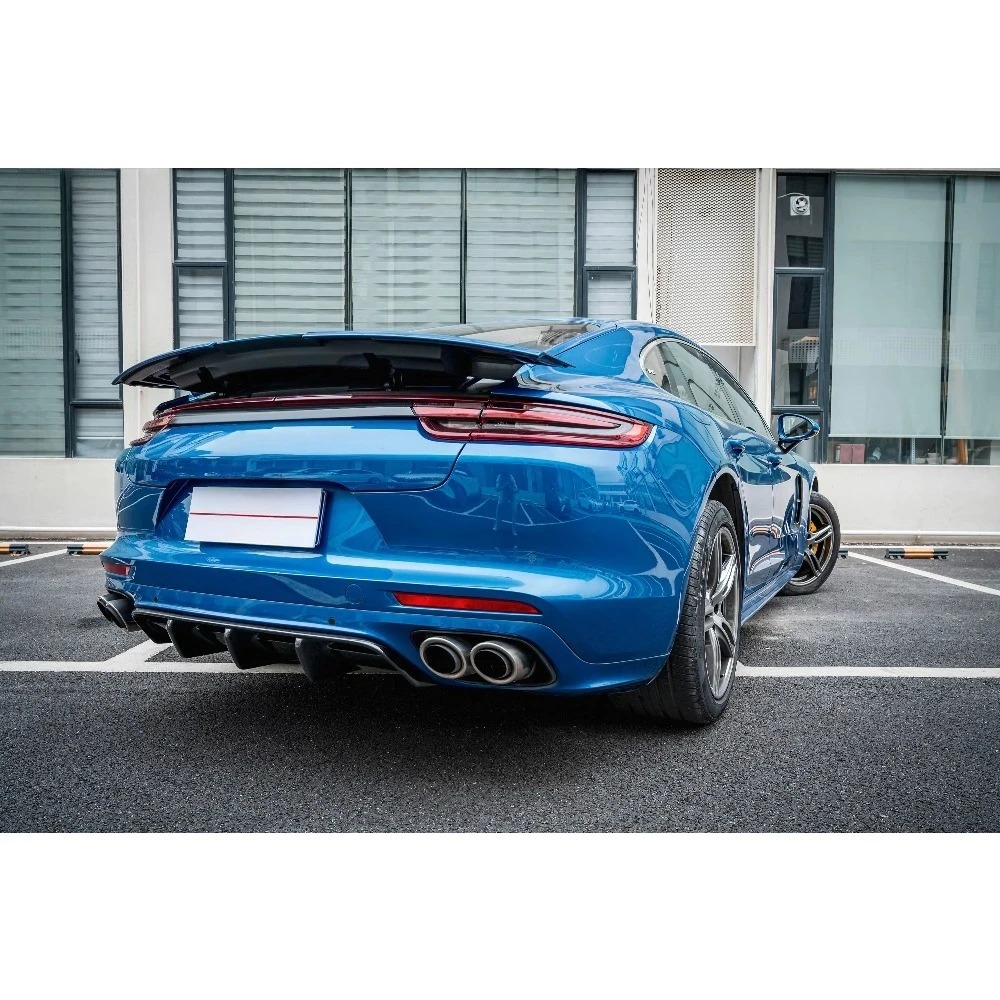 New for for 971 GTS Sport Design Bolt-On Exterior Upgrade Kit with Bumper Rear Lip Blade Trim Panel and Screws
